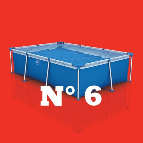 Pileta Tiburoncito Nº6 2.60 x 1.80 x 0.65mts 3000 Lt