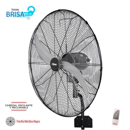 Ventilador de Pared 32' Liliana VWIT-32 Control Remoto - Industrial