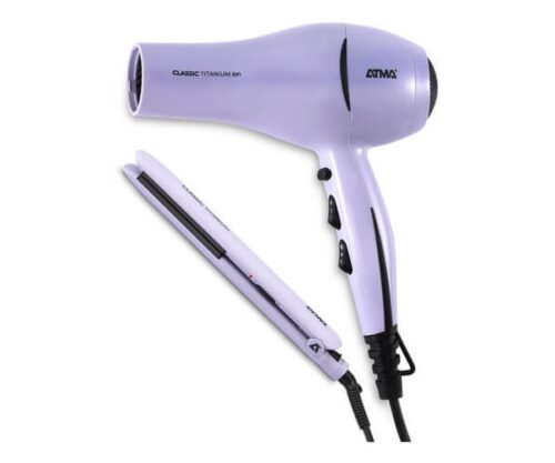 Combo Atma Ck-4020p Secador + Plancha de Cabello