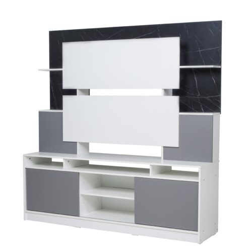 Modular Mesina Champion Gris Hasta 55" 1.83X1.80X40