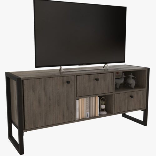 Mesa Led Delos 50' DST-03RDG Hierro Combinada 1.27