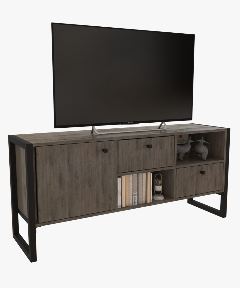 Mesa Led Delos 50' DST-03RDG Hierro Combinada 1.27