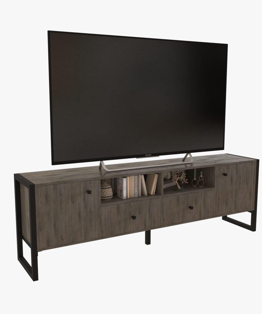 Mesa Led Delos 65' DST-05RDG Hierro combinada 1.77