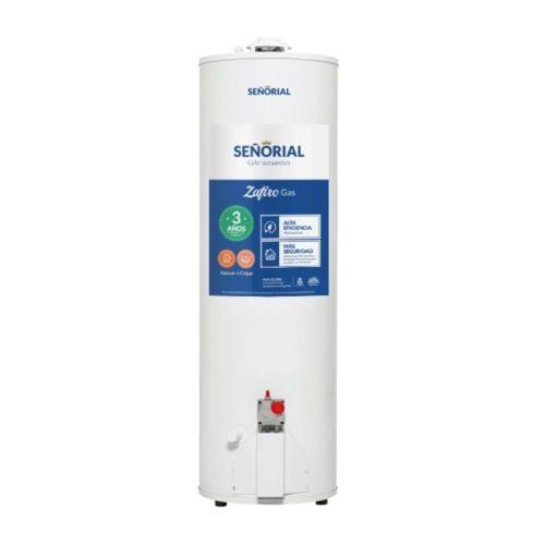 Termotanque Gas 160L SEÑORIAL TSZ-160 Zafiro Pie Superior