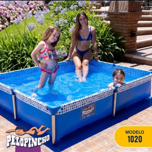 Pileta Pelopincho 1020 1.85 x 1.45 x 0.40 1000 Lts