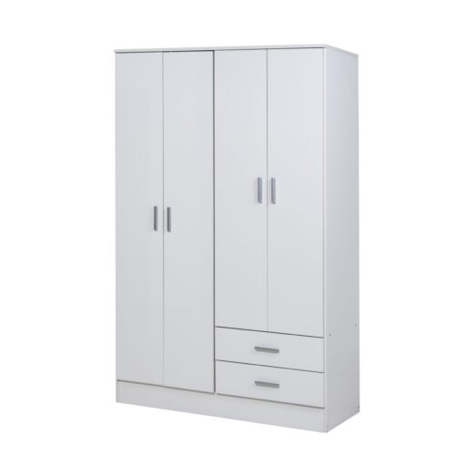 Placard Tana Piu 4P Abrir Blanco 1.86X1.82X47