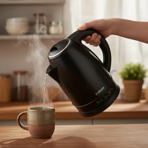 Pava Electrica Liliana AP-152N Negra - Corte Mate 1.7Lts