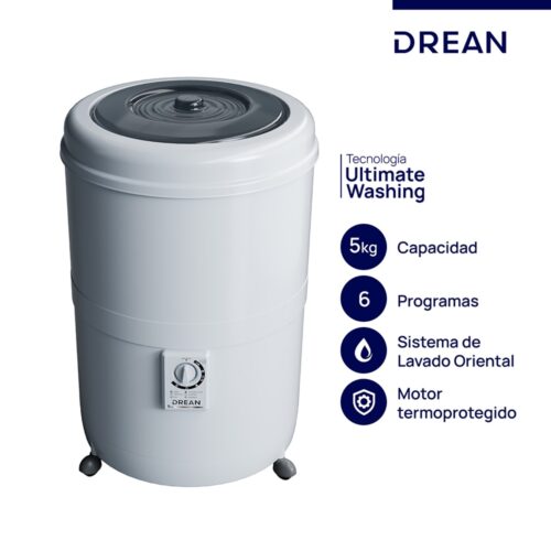 Lavarropas Redondo Drean LRDR-56SB0 5 KGS
