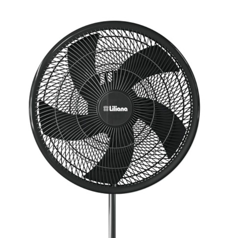 Ventilador de Pie 20' Liliana Negro VP-20P 5 Aspas Plasticas - Imagen 2