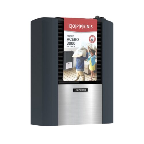 Calefactor Infra Coppens Acero C30 3000 Calorias. Sin Salida