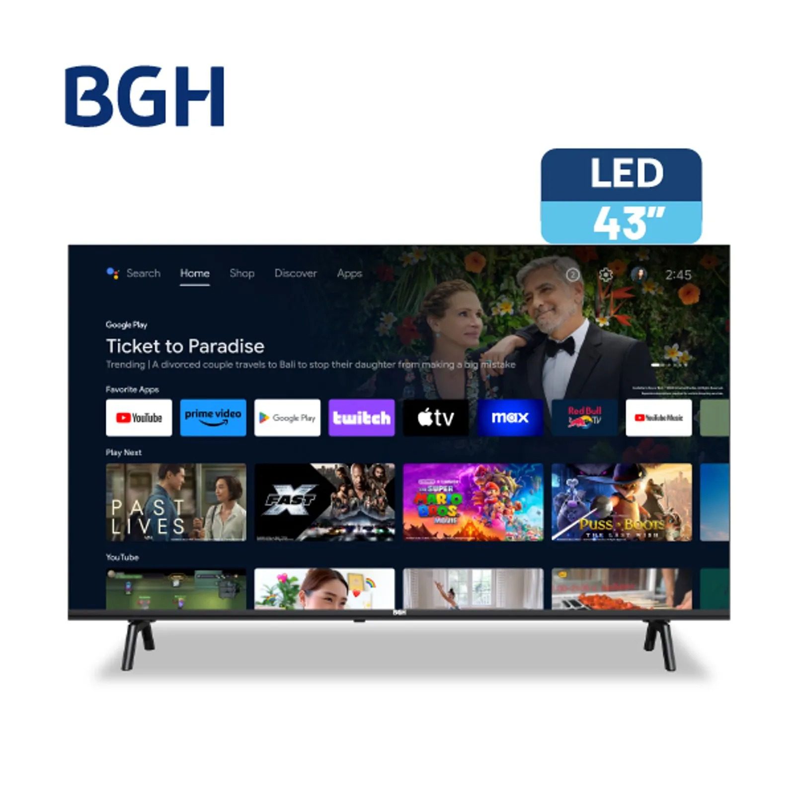 Smart Tv 43 Bgh B-4325FS5A Android - Imagen 4