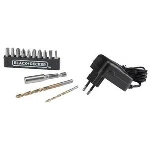 Taladro Inalambrico B&D LD-12S 12V 10 MM 13 Accesorios - Imagen 3