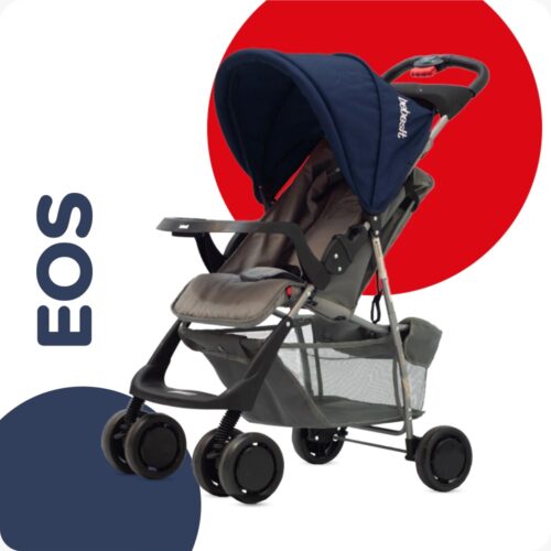 COCHE BEBESIT 1337 EOS PLEGABLE 1 MANO VERDE/AZUL