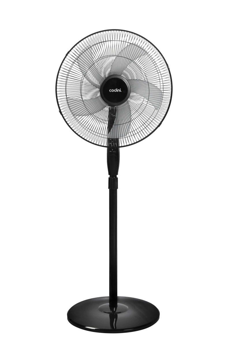 Ventilador de Pie 18' Codini V18N 5 Palas Negro 3 Velocidades - Imagen 4