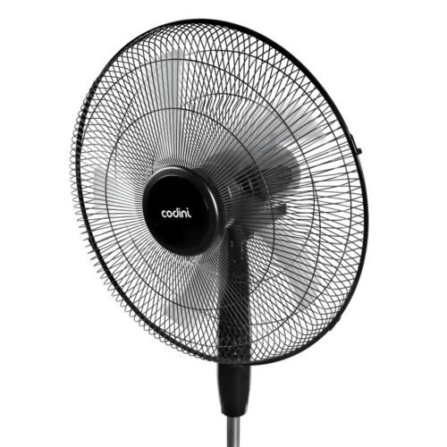 Ventilador de Pie 18' Codini V18N 5 Palas Negro 3 Velocidades