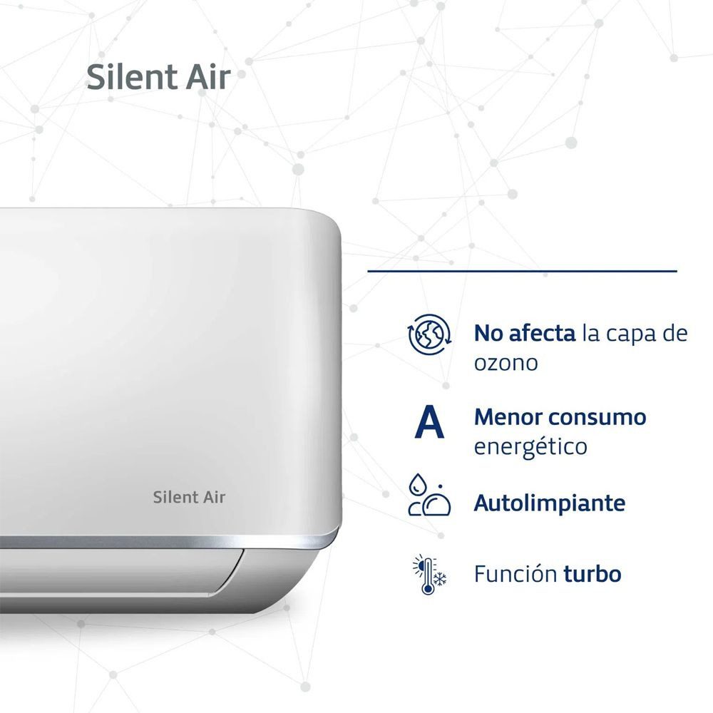 Split 6.5 KW BGH BS-65WCCR F/C 5500Frigorias - Silent Air - Imagen 2