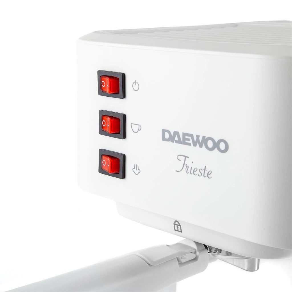 Cafetera Express Daewoo DES1552WH Blanca 20 Bares - Imagen 2