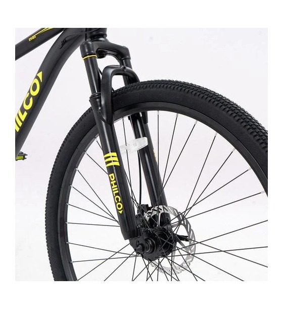 Bici Rod29 Philco Aluminio - Escape Fun 21VEL Negra T.18 - Imagen 3