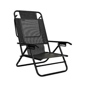 Reposera de Aluminio Black 80045 Descansar Playera