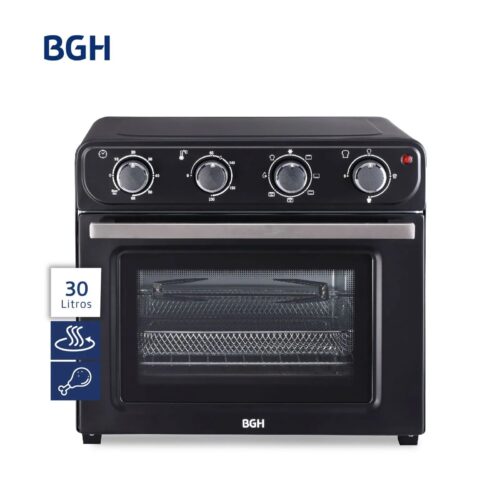 Horno Electrico Air Fryer Bgh 30Lts BHE30FN24T Negro
