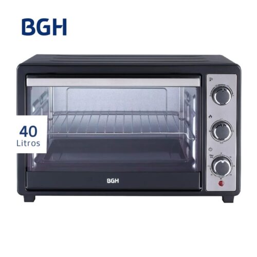 HORNO ELECT. 40 LTS BGH BHE-40M23N DUO GRILL 1500W