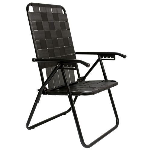 Reposera de Aluminio Black 80042 Descansar 5 P. Cinta