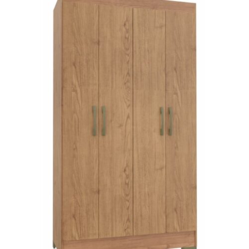 Placard Delos 9400E Roma 4P Abrir Madera 1.82X99