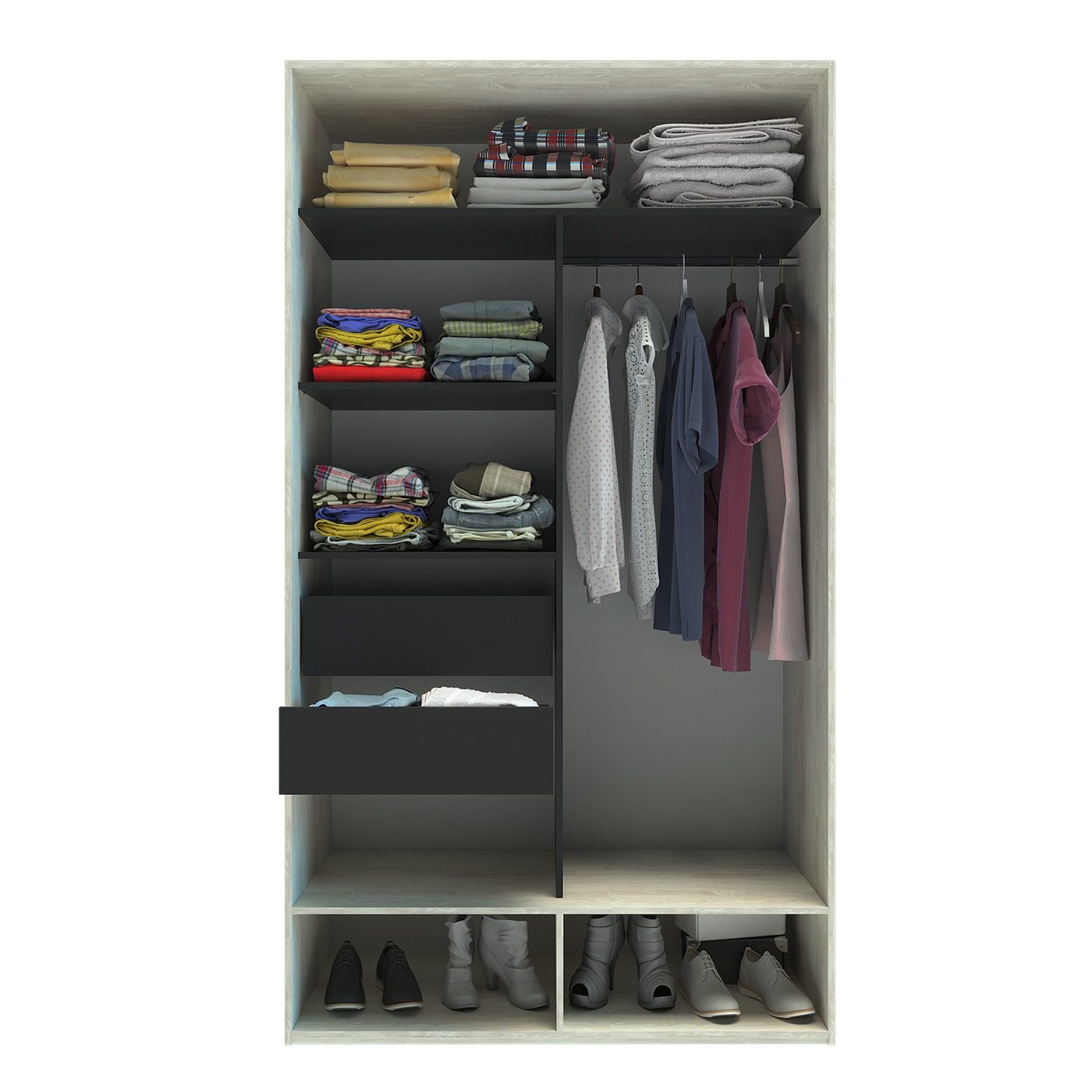 Placard Delos DUO-06 2P Espejo 2.16X1.20X58 Corredizo - Imagen 2