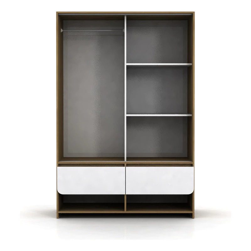 Placard Gacela 742272 Blanco/Miel Corred. 1.20 - Imagen 2