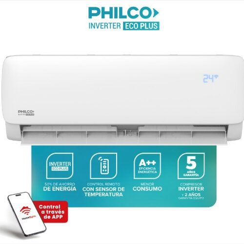 Split Inverter 9 KW PHILCO PHIN-90HC3AWFPI F/C WF
