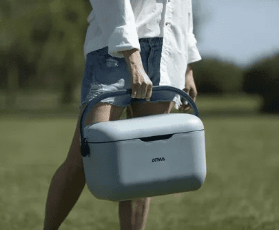 Heladera de Camping Atma Vintage 6 LTS CAG54VP