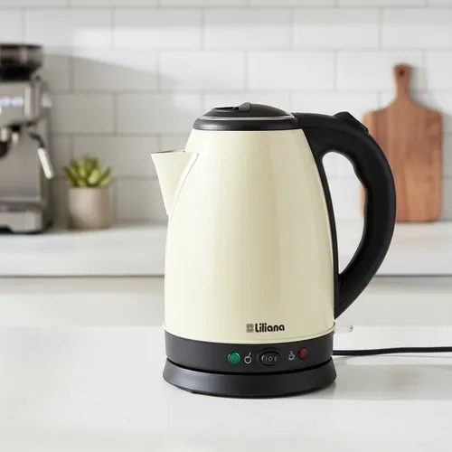 Pava Electrica Liliana AP-152C Crema - Corte Mate 1.7Lts - Imagen 2