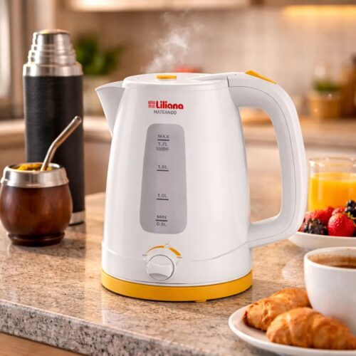 Pava Electrica Liliana AP-175B Mateando - Blanca - Corte Mate