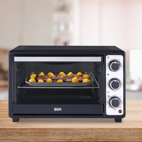 Horno Eléctrico Bgh 25Lts BHE-25M25I Duo - Negro