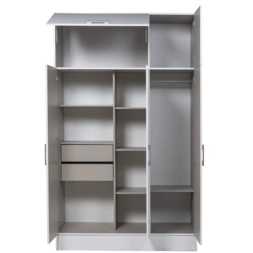 Alternative view of Placard Tana Piu Alti - Abrir 3P Fresno/Blanco 120X220