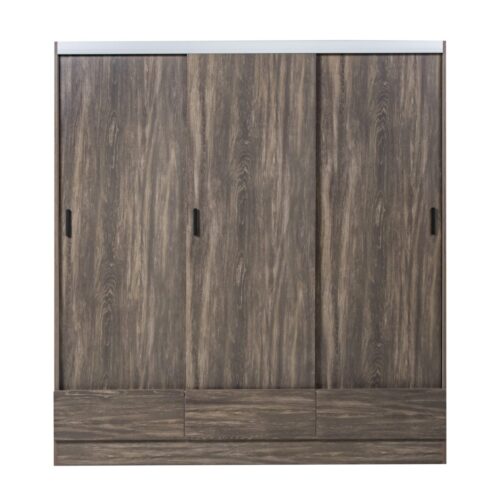 Placard Tana Piu Corredizo 3P Moccha 170X190